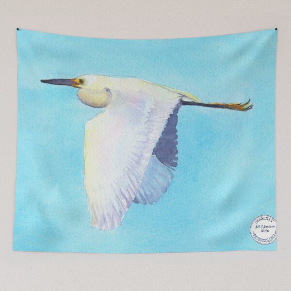 Item preview, Flying Egret designed and sold by Clay Jackson.