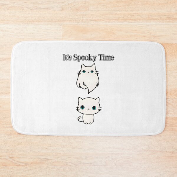 Item preview, It's Spooky Time Ghost Cat designed and sold by Blapu.
