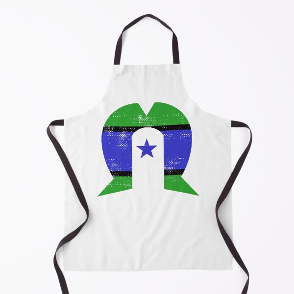 Item preview, Torres Strait Island Flag [Worn Design] designed and sold by politicalamity.