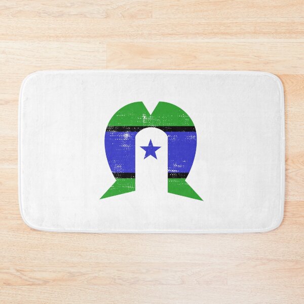 Item preview, Torres Strait Island Flag [Worn Design] designed and sold by politicalamity.