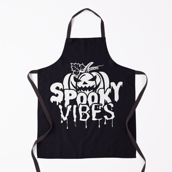 Item preview, Spooky vibes with pumpkin - funny saying designed and sold by VichallanStudio.