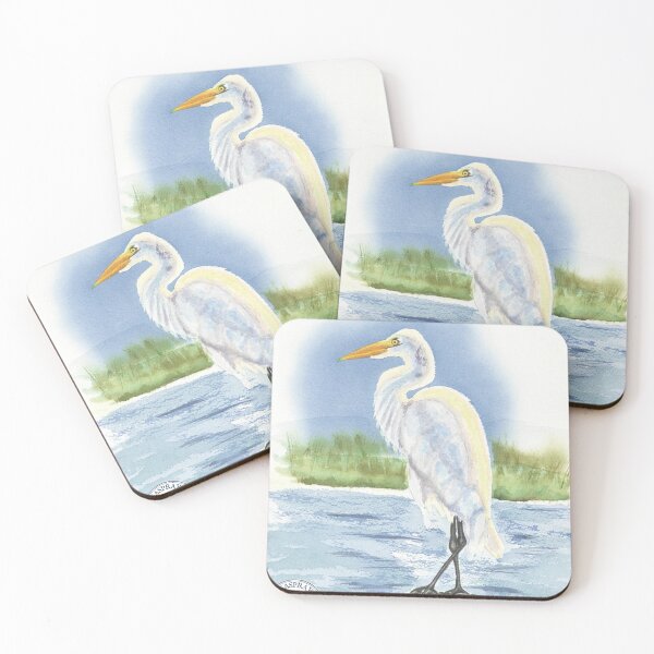 Item preview, Snowy Egret designed and sold by Clay Jackson.