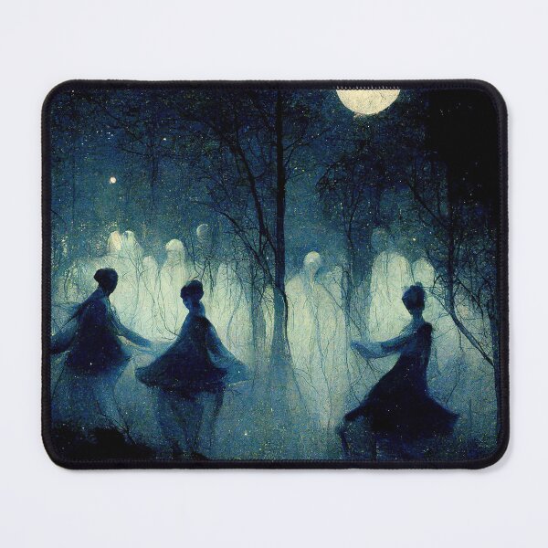 Item preview, Dancing ghosts in the forest designed and sold by NISATO-ART.