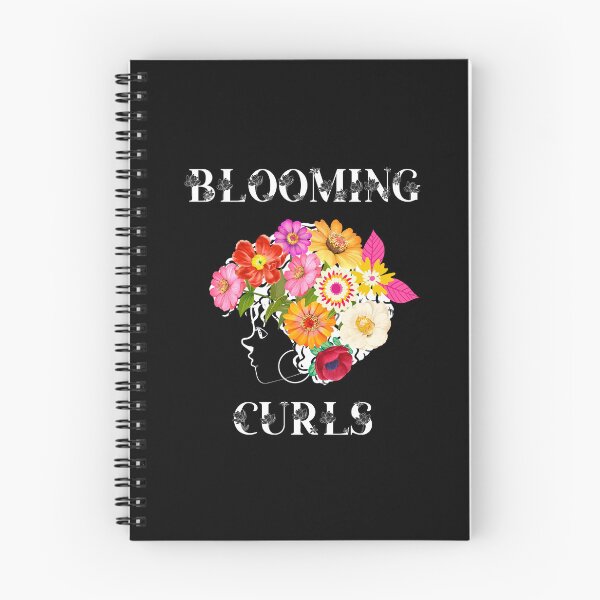 Item preview, Curly hair Sayings Blooming Curls designed and sold by Add To Cart.