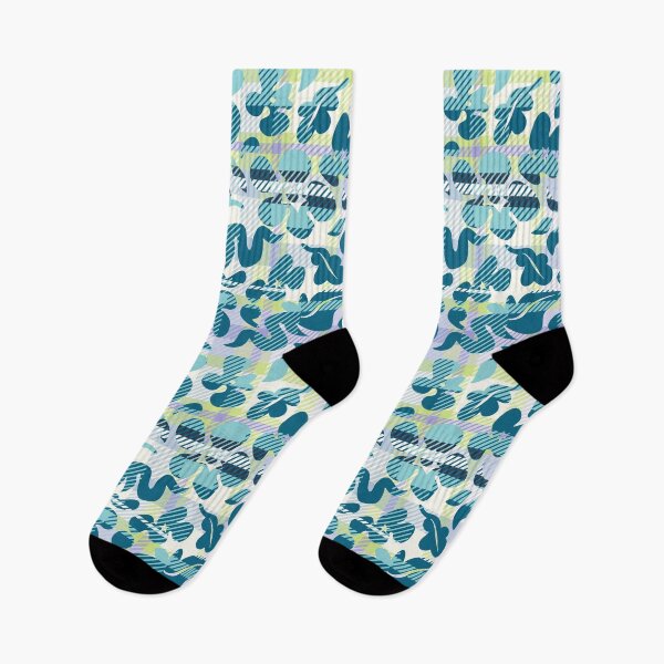 Artikelvorschau, Tropisches Plaid in Lilac Teal und Honeydew Green entworfen und verkauft von vinpauld.