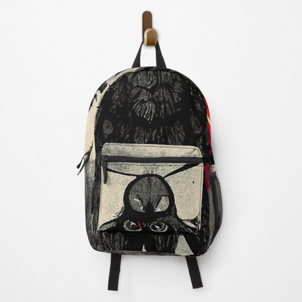 Item preview, Mothman in forest abstract Illustration  designed and sold by JinxedMonster.