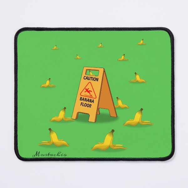 Item preview, Caution: Banana Floor designed and sold by Mustachio-Draws.