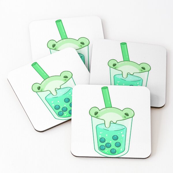 Item preview, frog bubble tea designed and sold by starpigeon.