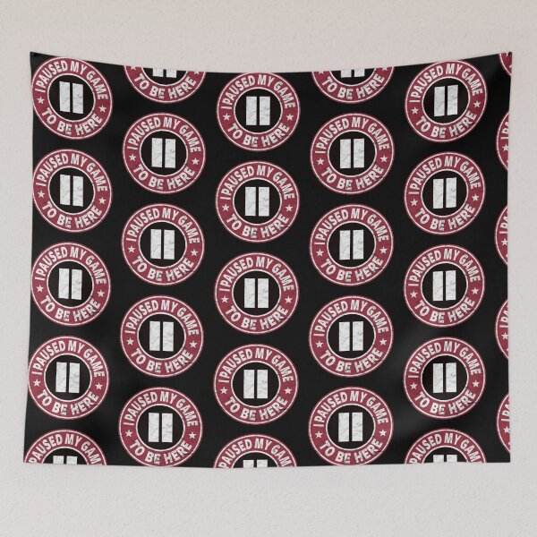 Item preview, I Paused My Game To Be Here - Distressed Design designed and sold by risible.