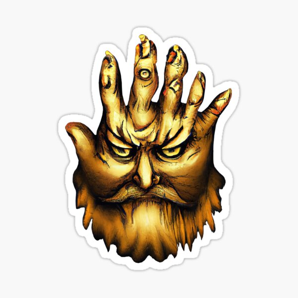 King Midas Stickers for Sale