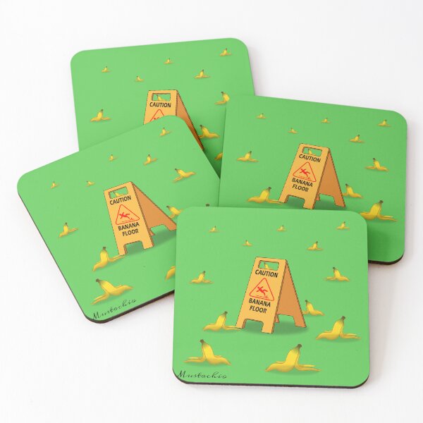 Item preview, Caution: Banana Floor designed and sold by Mustachio-Draws.