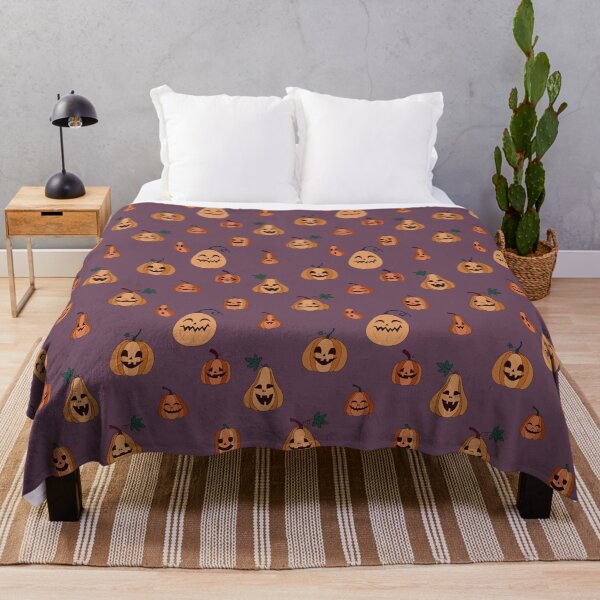 Item preview, Happy Halloween Pumpkins Pattern  designed and sold by Missing In Art.