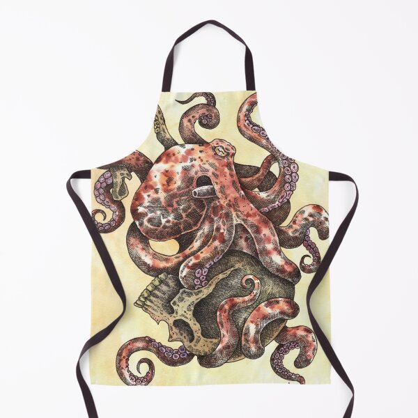 Item preview, octopus and skull designed and sold by MarkADArt.