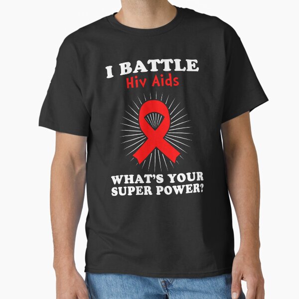 Item preview, I Battle Hiv Aids Funny Hiv Aids Warrior Gift designed and sold by rechardtee.