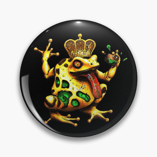 Item preview, King Midas - Poison Dart Frog - Toxic Amphibian designed and sold by DeWinnes.