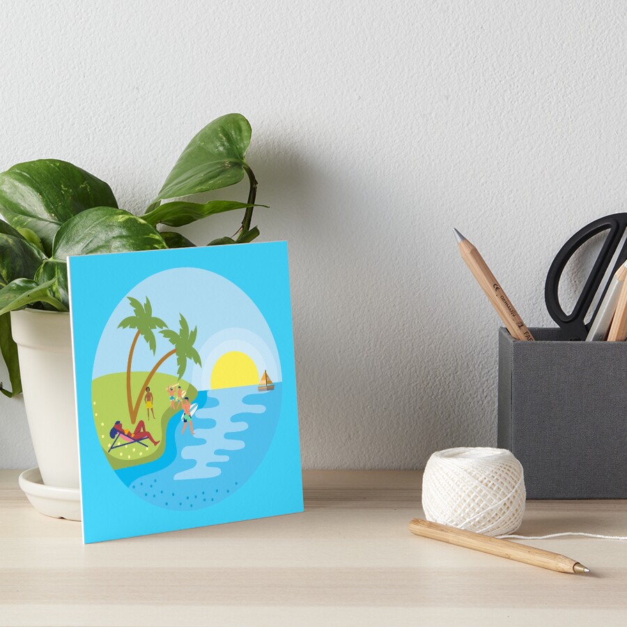 Item preview, Art Board Print designed and sold by GEWINN.