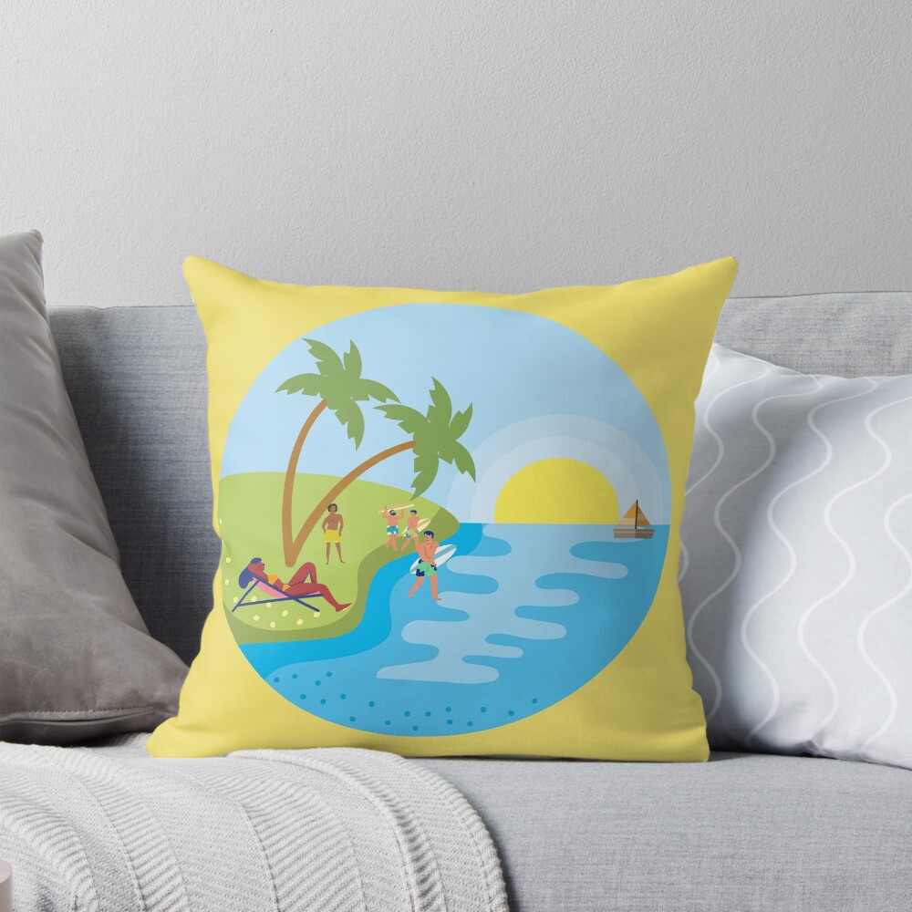 Item preview, Throw Pillow designed and sold by GEWINN.
