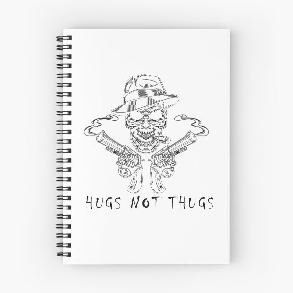 Item preview, hugs not thugs  designed and sold by STOREMUZAN.