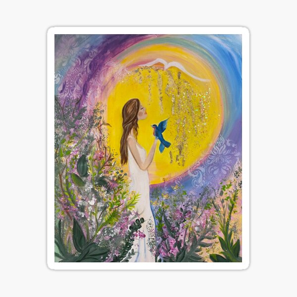Beauty is Around You Sticker