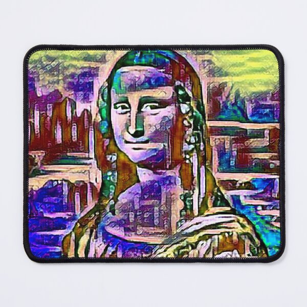 Item preview, "Mona Lisa (42)" an iconic Renaissance painting reimagined. designed and sold by thalasson.