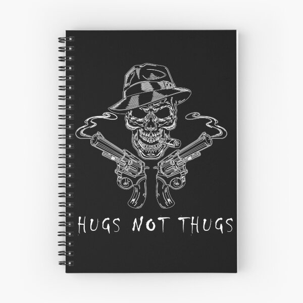 Item preview, hugs not thugs  designed and sold by STOREMUZAN.