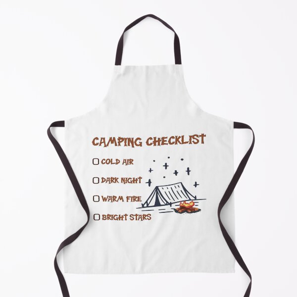 Item preview, Camping checklist Stary Night and  Warm Fire  designed and sold by Add To Cart.