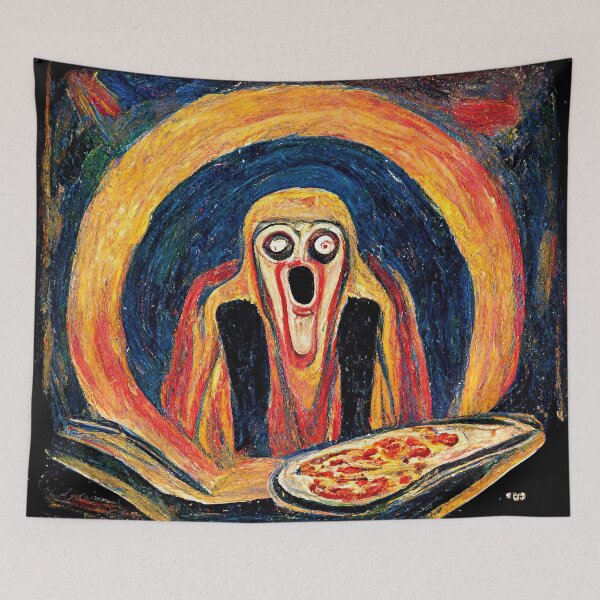 Item preview, Give Me Pizzaa!!! (Screaming) designed and sold by Jada-Art-Shop.