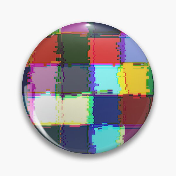 Item preview, Color pallet on the orange background with glitch and glow very colorful  designed and sold by Anton-Domin-Art.