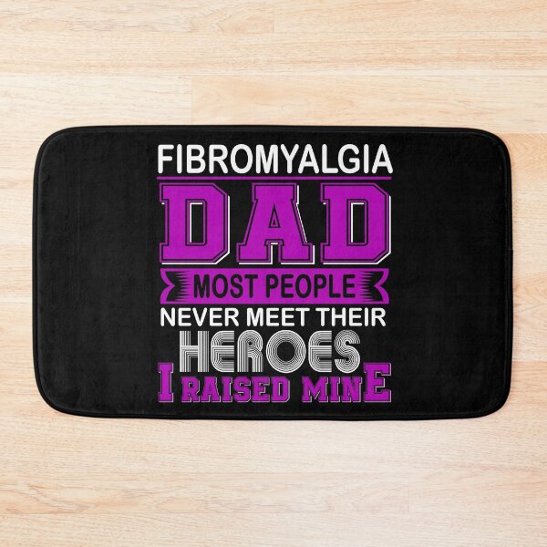 Item preview, Proud Fibromyalgia Dad Most People Never Meet Their Heroes I Raise Mine designed and sold by frechettee.