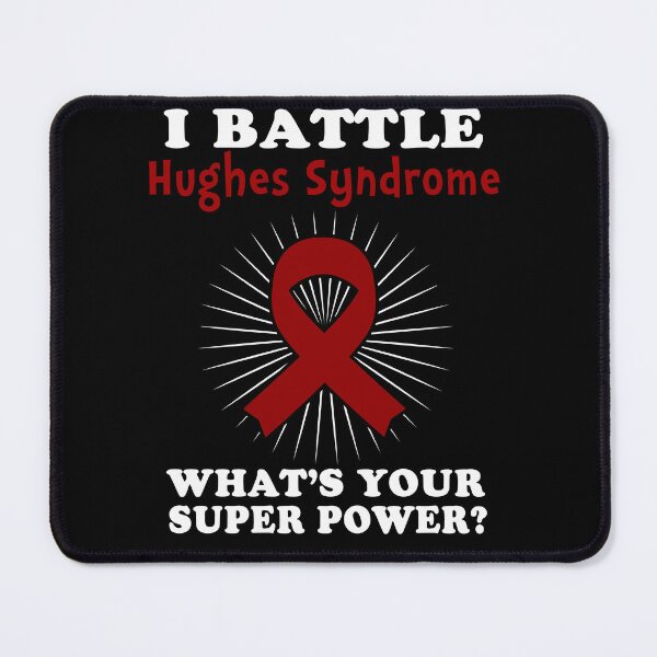 Item preview, I Battle Hughes Syndrome Funny Hughes Syndrome Warrior Gift designed and sold by rechardtee.