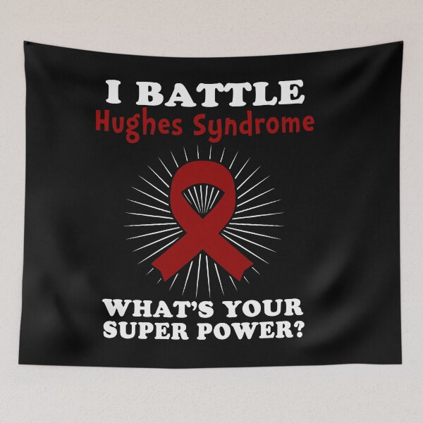 Item preview, I Battle Hughes Syndrome Funny Hughes Syndrome Warrior Gift designed and sold by rechardtee.