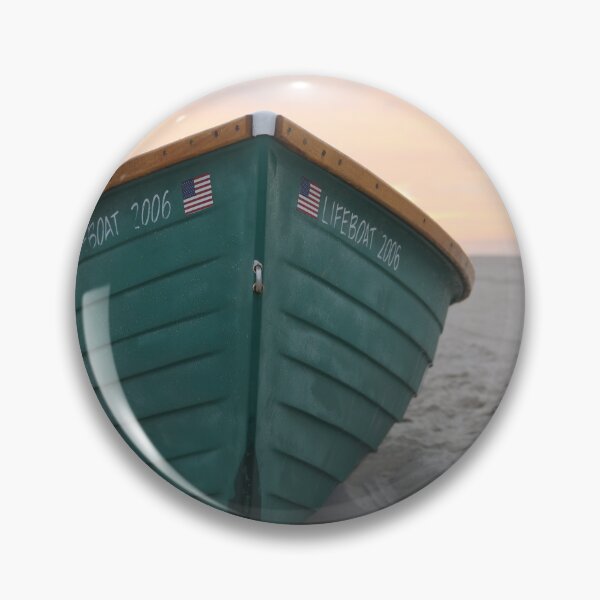 Item preview, Green Life Boat on Beach designed and sold by ScottL.
