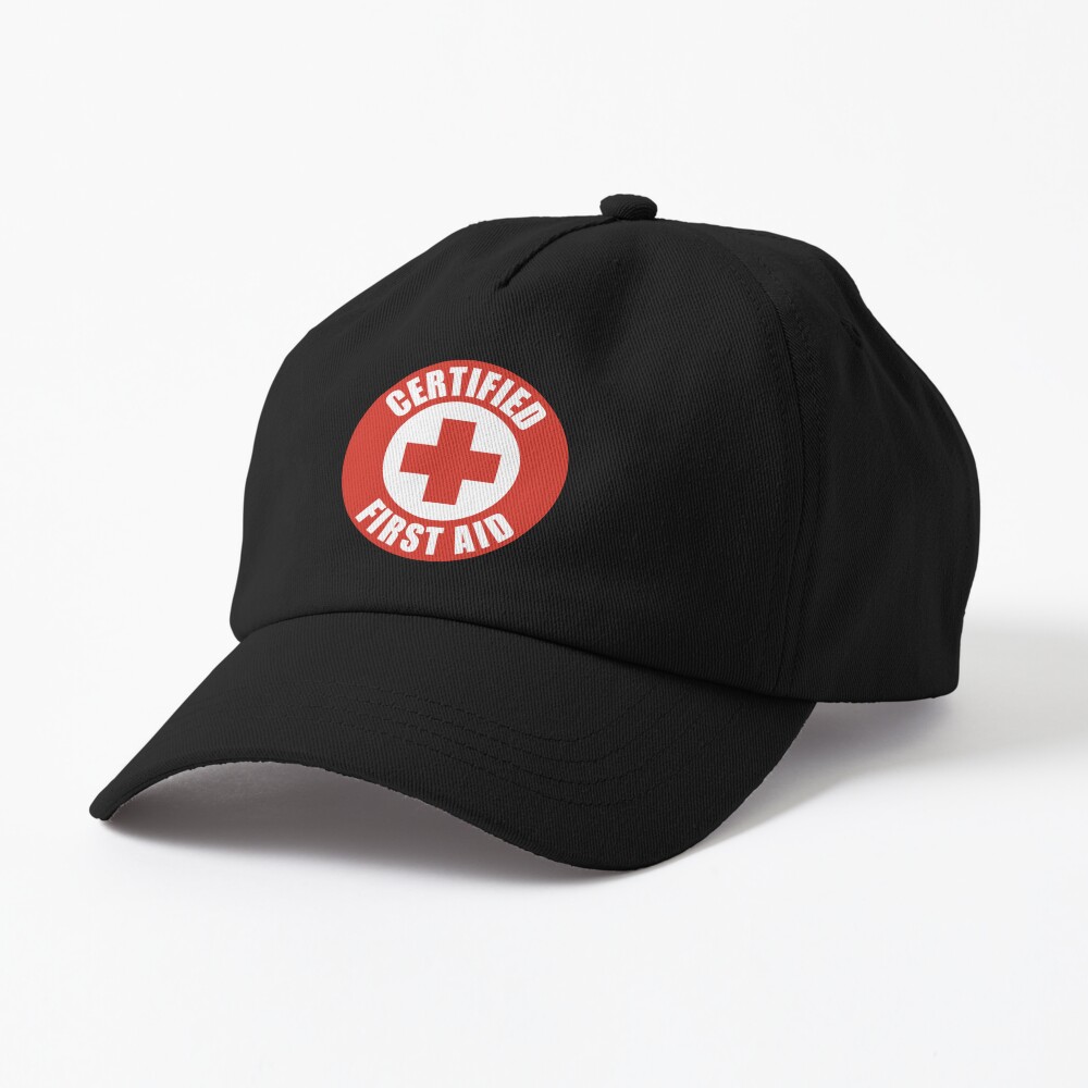 Baseball Cap with First Aid Cross