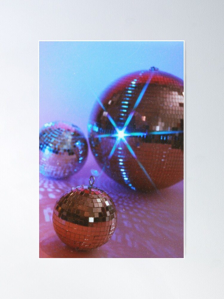 Disco Ball Ceiling Poster