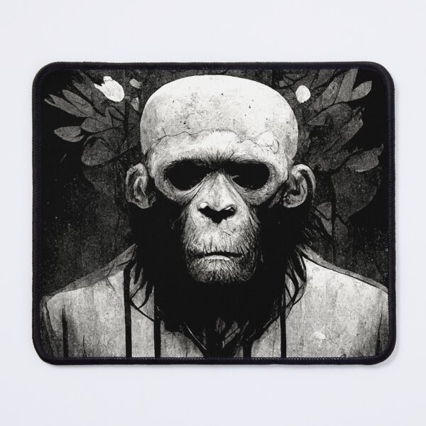 Item preview, Monkey Skull Dark Design designed and sold by edebzine.