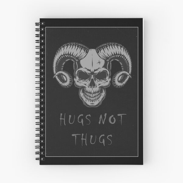 Item preview, hugs not thugs  designed and sold by STOREMUZAN.