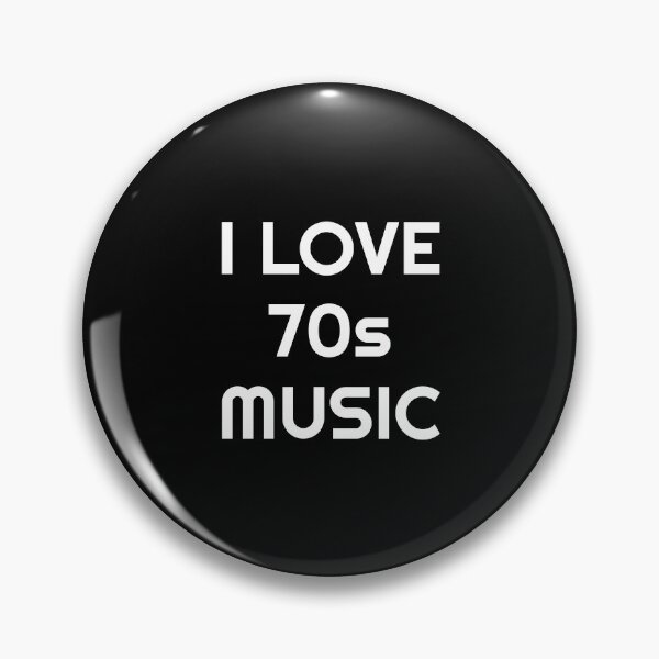 Item preview, I love 70s music - seventies retro nostalgic designed and sold by Inspirationmotivation.