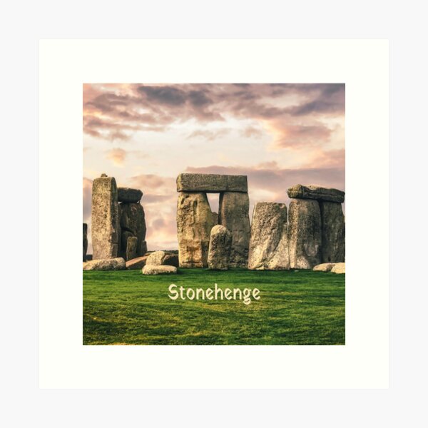 Artikel-Vorschau von Stonehenge-England-Großbritannien, designt und verkauft von mwagie.