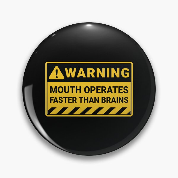 Item preview, Mouth operates faster than brains designed and sold by Kurdish T-shirt.