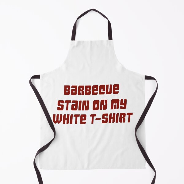 Aperçu de l'œuvre Barbecue stain on my white t-shirt  créée et vendue par Sophistical.