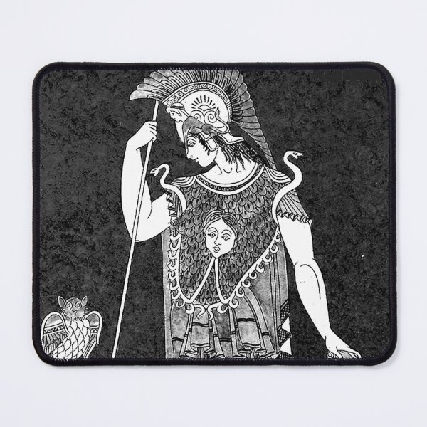 Item preview, ATHENA : Vintage Greek Goddess of War Silhouette Print designed and sold by posterbobs.