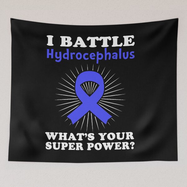 Item preview, I Battle Hydrocephalus Funny Hydrocephalus Warrior Gift designed and sold by rechardtee.