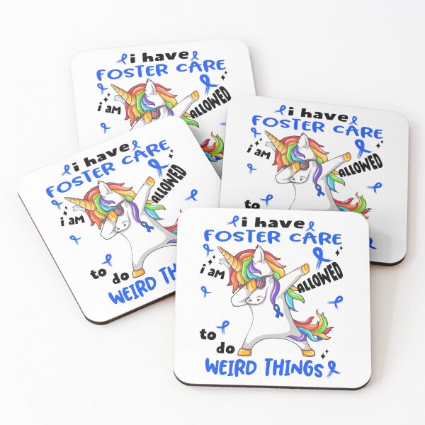 Item preview, Foster Care Awareness Funny I have Foster Care i'm allowed to do Weird Things! designed and sold by JanetShop809.
