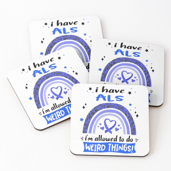 Item preview, ALS Awareness - I have ALS i am allowed to do Weird Things! designed and sold by KirstybShop.