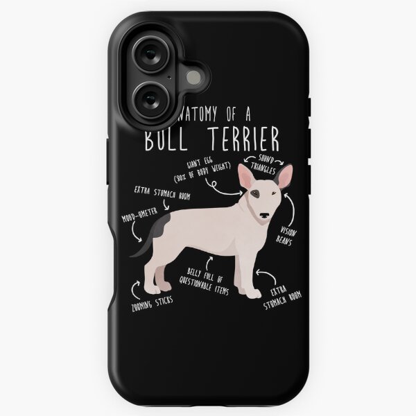 Item preview, Bull Terrier Dog Anatomy designed and sold by Clara Hollins.