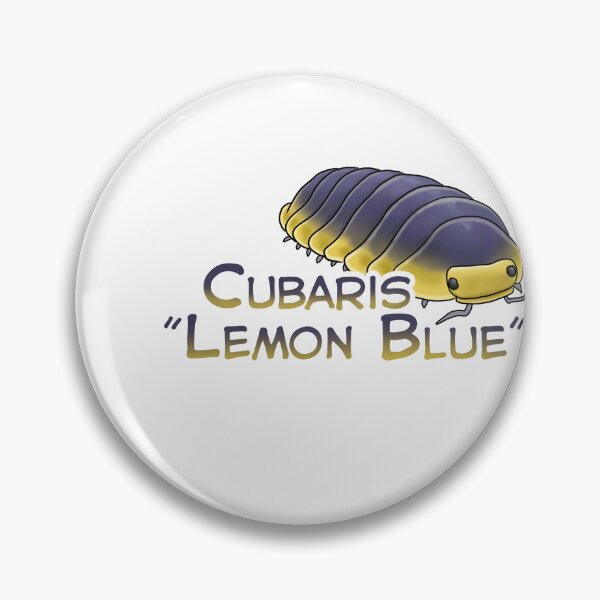 Artikelvorschau, Cubaris Namensschild "Lemon Blue". entworfen und verkauft von Pods-n-Pugs.
