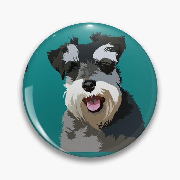 Item preview, Miniature schnauzer  designed and sold by Hollyroseart.