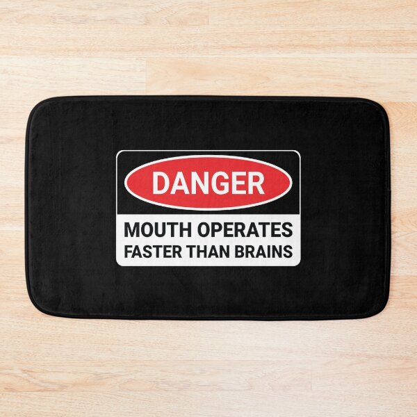 Item preview, Mouth operates faster than brains designed and sold by Kurdish T-shirt.