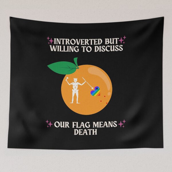 Artikelvorschau, Introvertieren Sie unsere Flagge bedeutet Tod entworfen und verkauft von StedeEd.