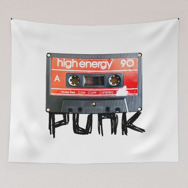 Item preview, Punk Cassette Tape for Punk designed and sold by badlydrawnbabe.